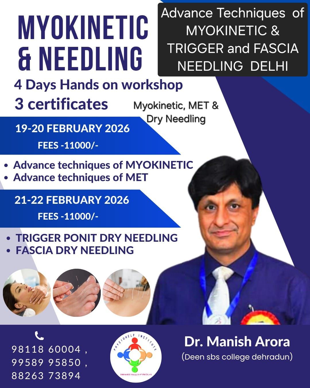 Myokinetic and Needling Workshop